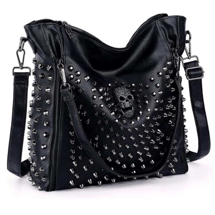 Skull Tote Shoulder Bag